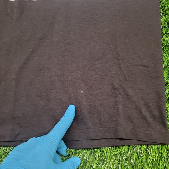 VTG 80s Anti-US USX Lorain Steel Protest Tee Mens XXS / Womens S USA Made - Picture 3 of 7